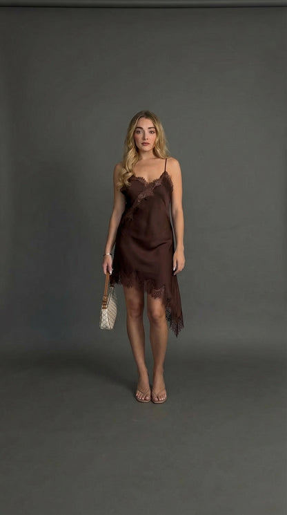 Vestido Asimétrico Slip