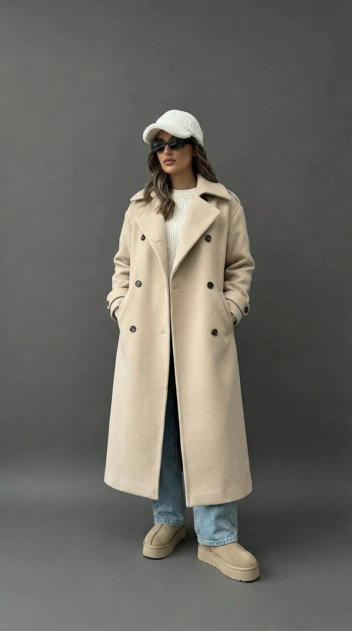 ABRIGO STREET BEIGE | EDICIÓN PREMIUM