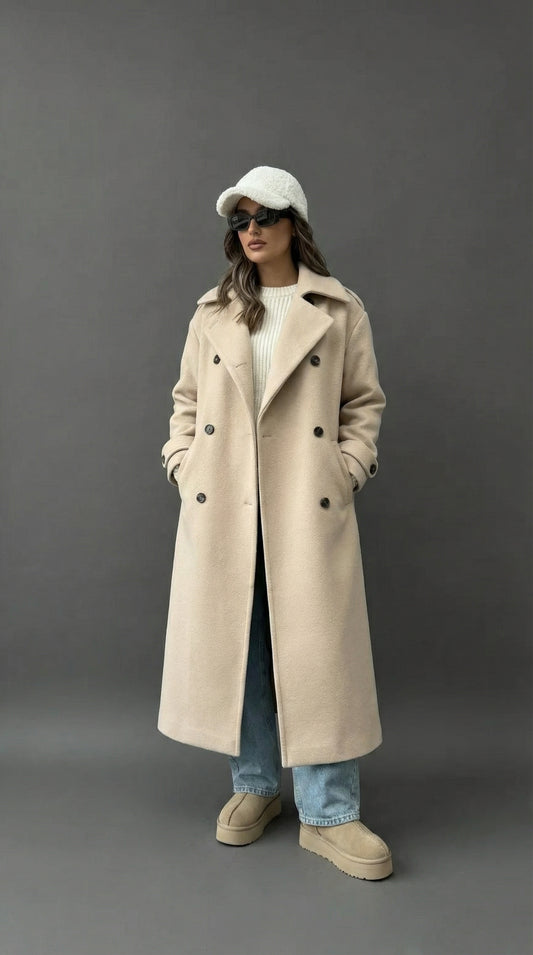 ABRIGO STREET BEIGE | EDICIÓN PREMIUM