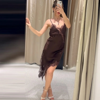 Vestido Asimétrico Slip